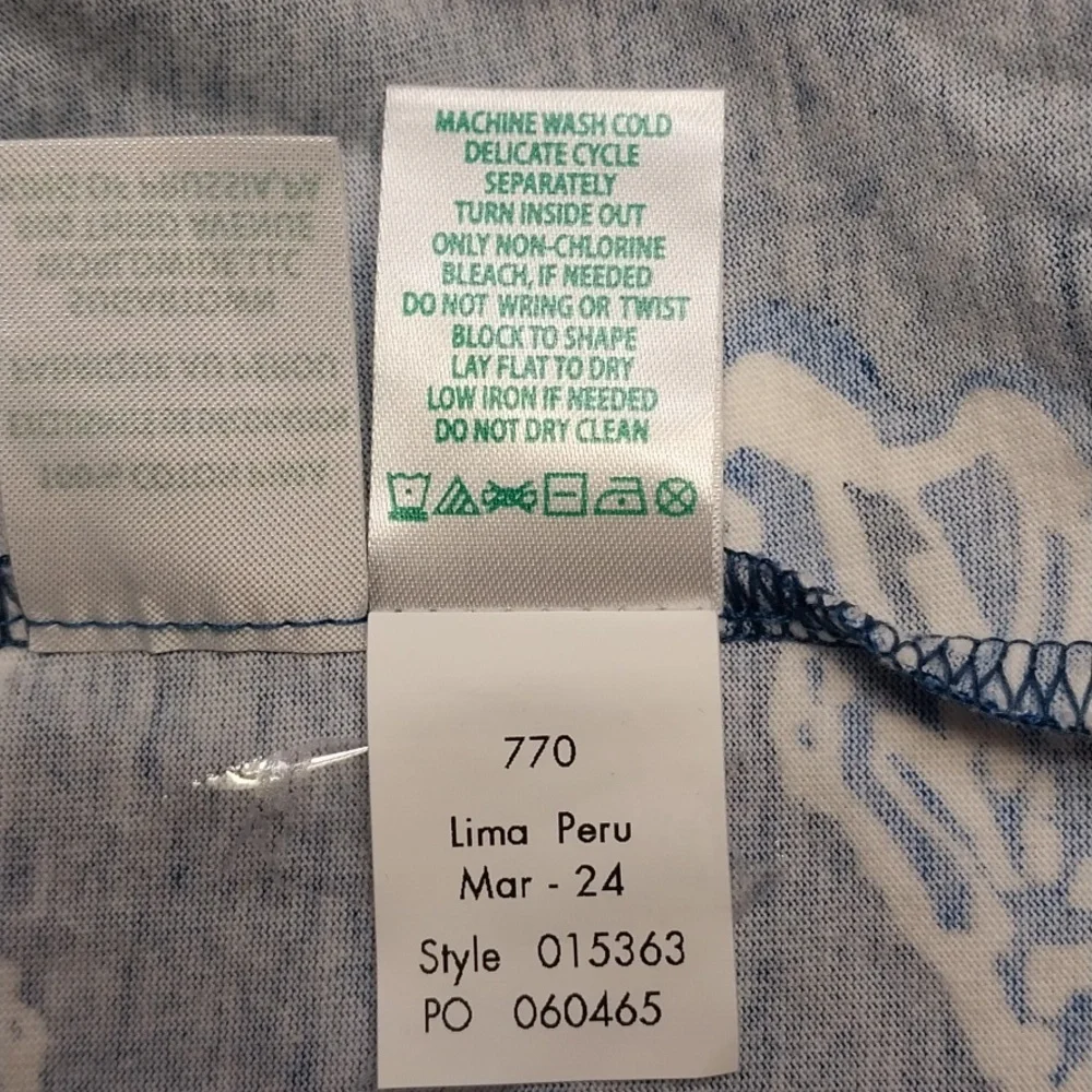 Lilly Pulitzer NWOT Women's XS Sydnee Seashell Print Maxi Dress Blue White - Picture 7 of 9